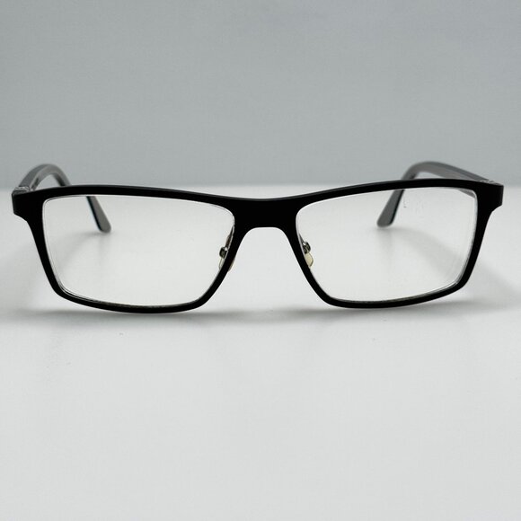 FACE A FACE Eyeglasses Frames ALIUM R 1 915 Black Gray Rectangle 54-17-140 Face A Face ALIUM S 4 915 Matte Black Red Eyeglasses France  main image 4
